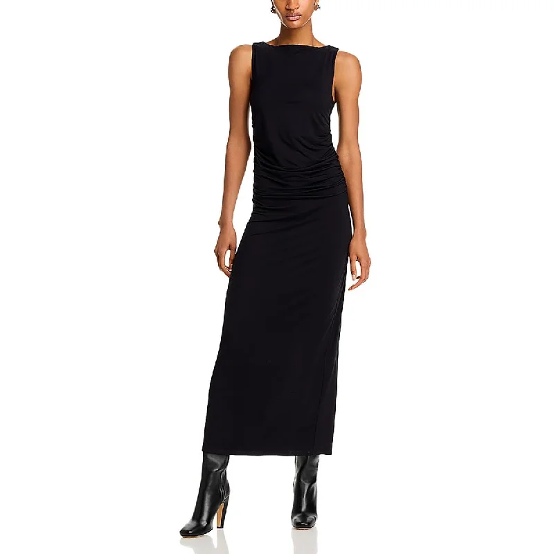 Chic Style Rag & Bone Womens Luca Modal Shirred Maxi Dress