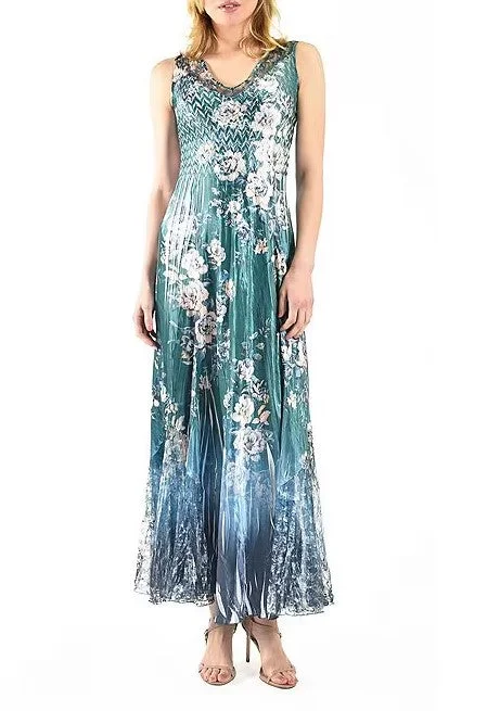 Women Online Clothing Boutiques Calypso Border Floral Maxi Dress