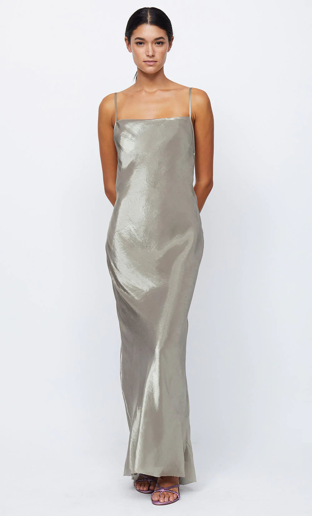 Women Apparel Fleur Maxi Dress - Iridescent Silver