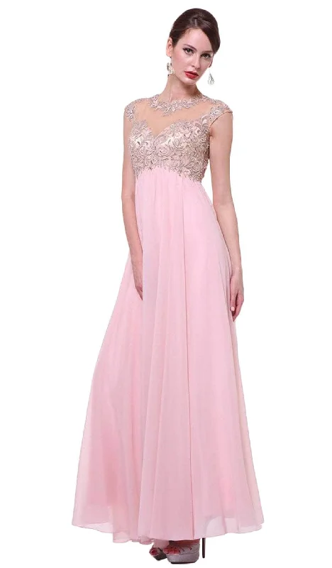 Unbeatable Prices Ladivine 72 - Embellished Illusion Gown