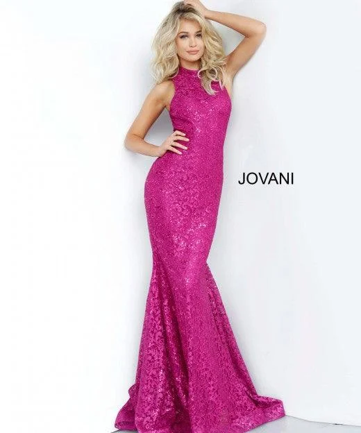 Laid-Back Elegance Jovani 3559 Prom Long Formal Fitted Lace Dress