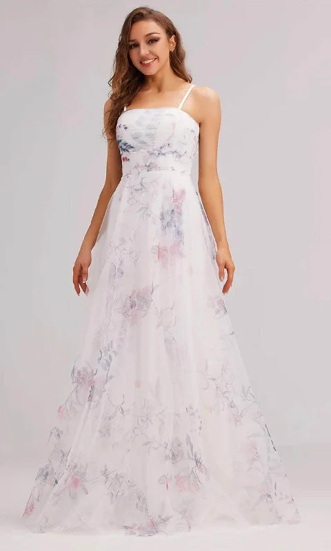 Fashion Forward, Function First J'Adore Dresses J23021 - Printed A-Line Prom Gown