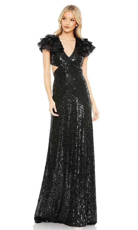 Winter Wardrobe Clearance Mac Duggal - 10829 Sequined Gown