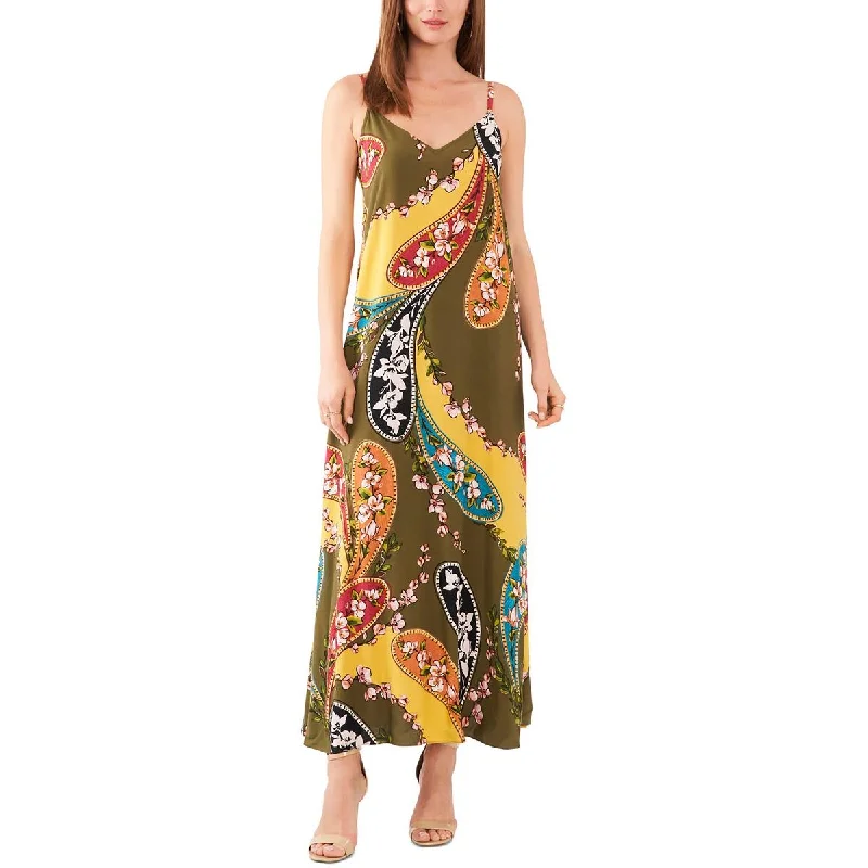 Stylish Savings Vince Camuto Womens Printed Casual Maxi Dress