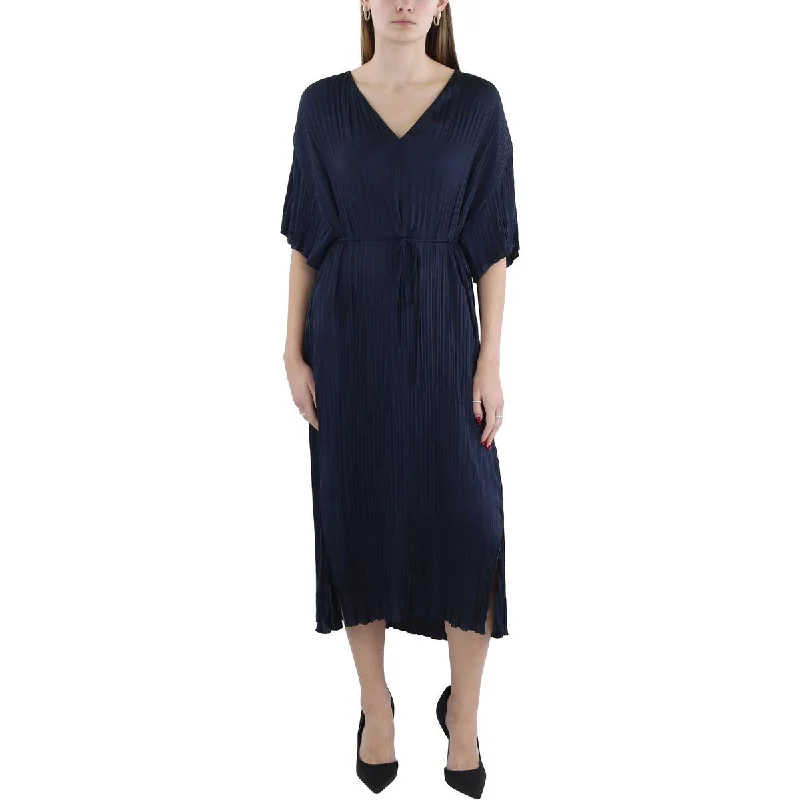 Casual Yet Stylish Separates Vince Womens Pleated  Maxi Dress