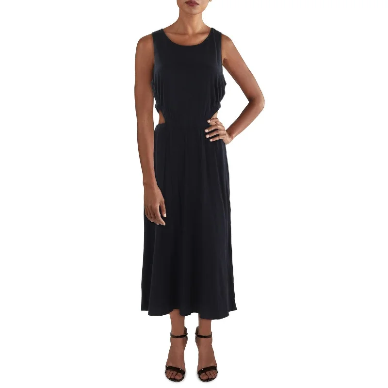 Style Streetwear Michael Stars Womens Full Length Cotton Blend Maxi Dress