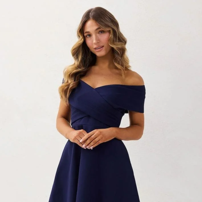 Wardrobe Refresh Britt Mini Dress - Navy