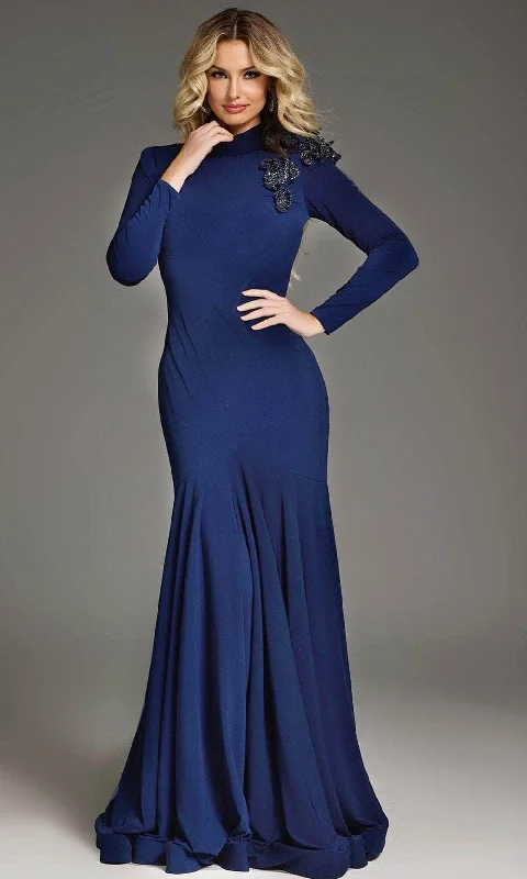 Bundle Offer Jovani 40926 - Long Sleeve High Neck Evening Gown