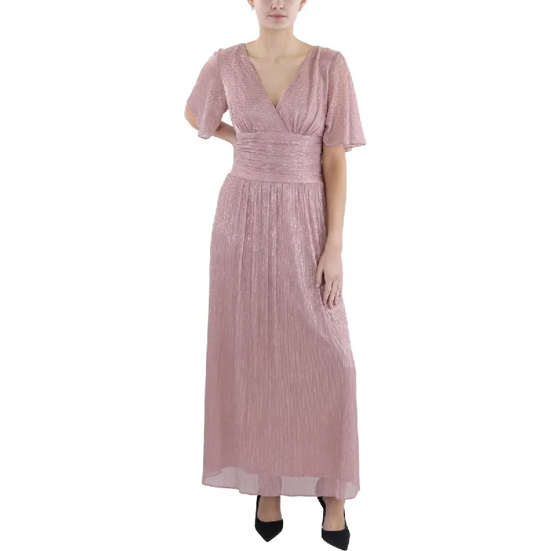 Valentine's Special SLNY Womens Petites Full Length A-Line Maxi Dress