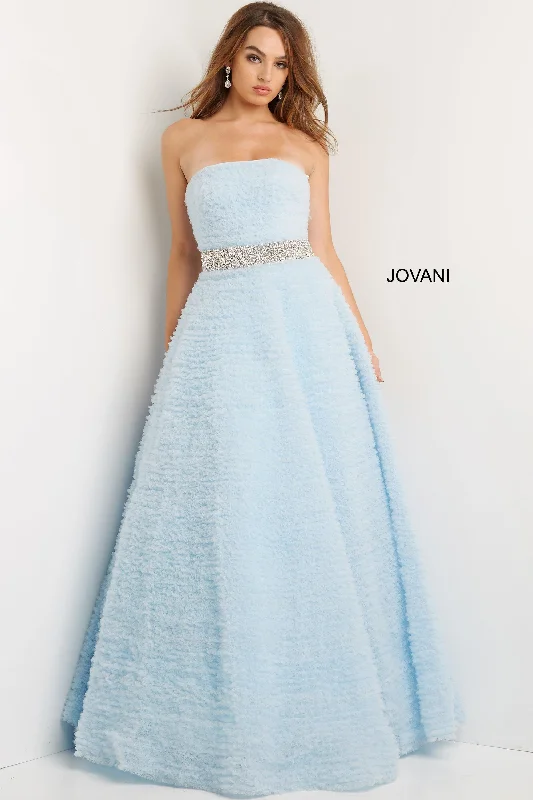 Flash Discount Jovani 07145 Strapless Long Prom Gown