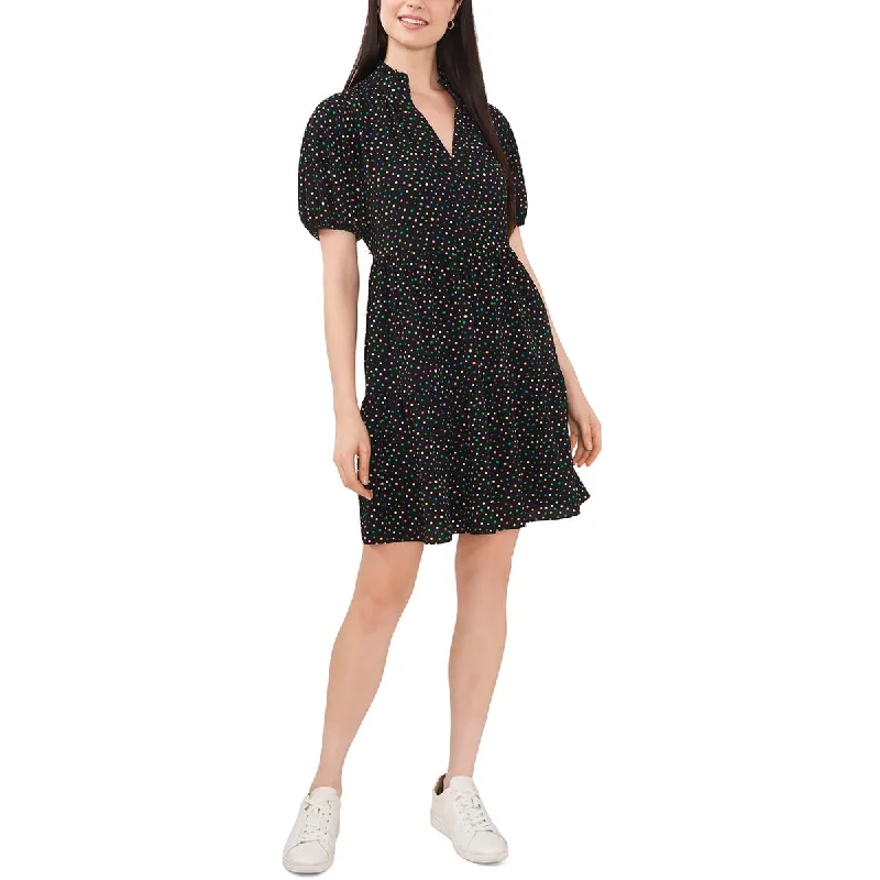 Effortless Style, Endless Impact CeCe Womens Polka Dots Casual Midi Dress