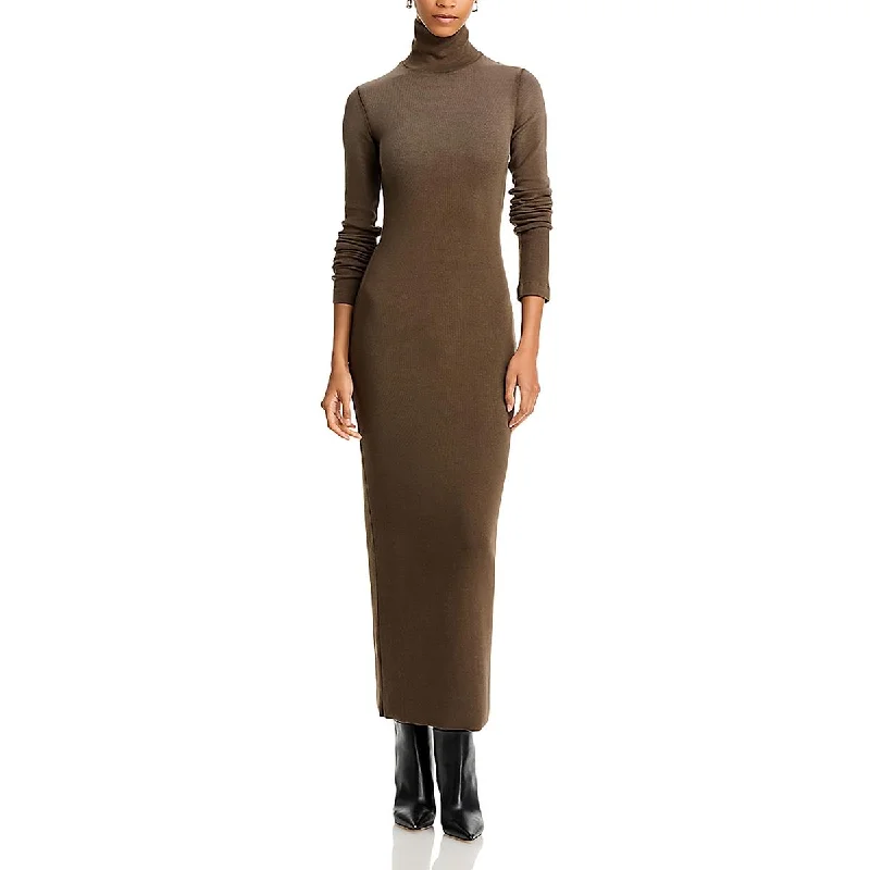 Style Upgrade Cotton Citizen Womens Verona Modal Blend Turtleneck Maxi Dress