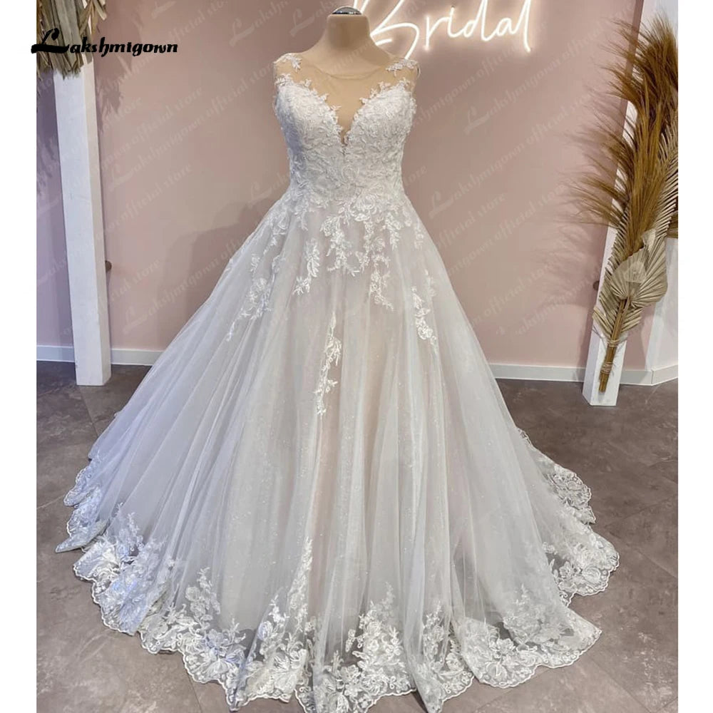 Style Your Wardrobe Roycebridal Princess Women Lace Boho Wedding Gowns 2025 Vestido De Noche Bridal Dress A Line Beach Bridal Dress Robe Mariage