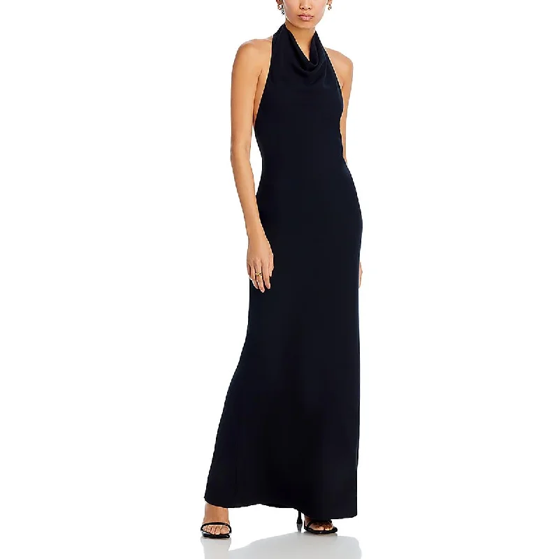 Fashion Sale STAUD Womens Giuseppe Halter Button Maxi Dress