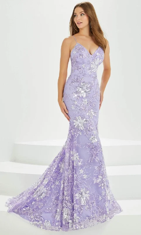 Wardrobe Refresh Tiffany Designs by Christina Wu 16026 - Sequined Lace Prom Gown