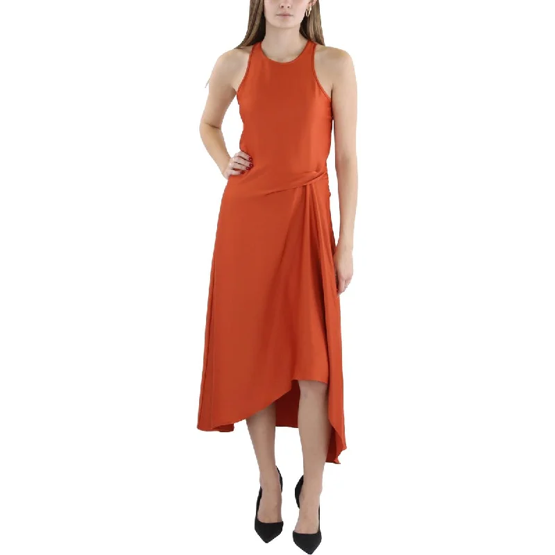 Unleash Your Trend Driven Style Reiss Womens Draped Solid Maxi Dress