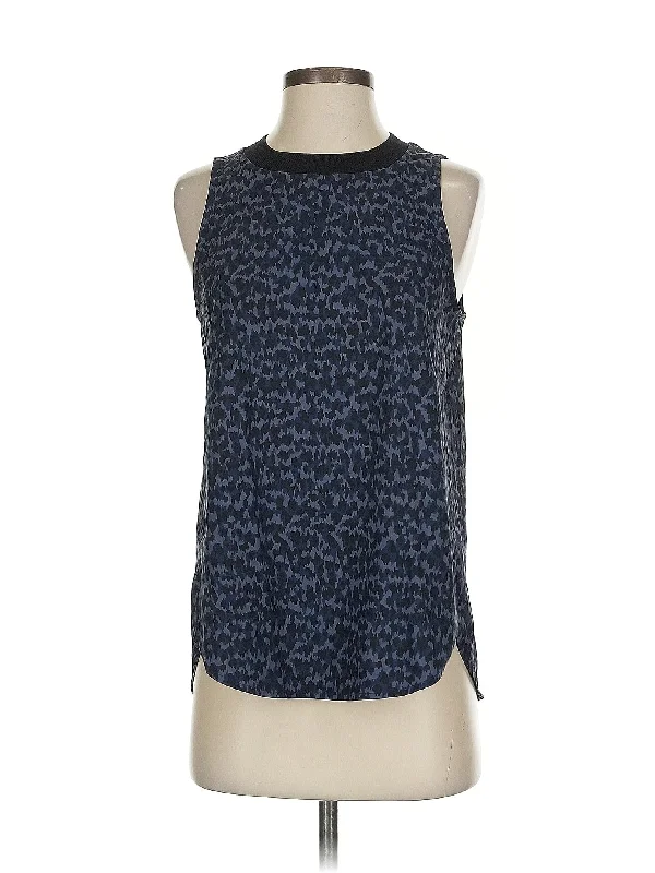 Elegant Style Sleeveless Blouse