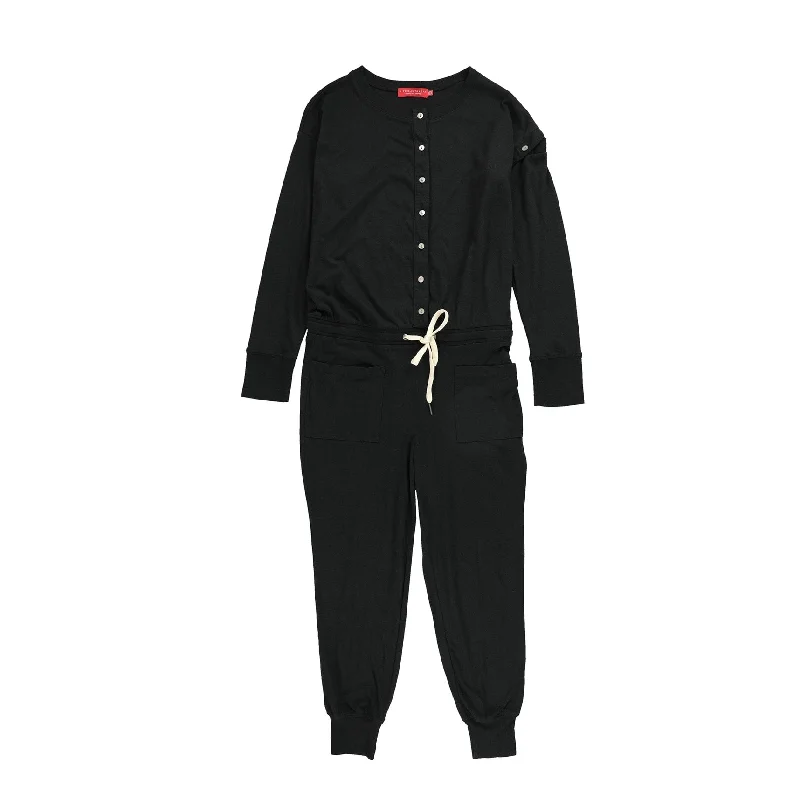 Women Clothes n:philanthropy Womens Gretel Jumpsuit, Black, Small