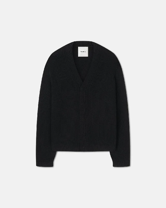 Discover Now Braye - Cashmere-Blend Cardigan - Black