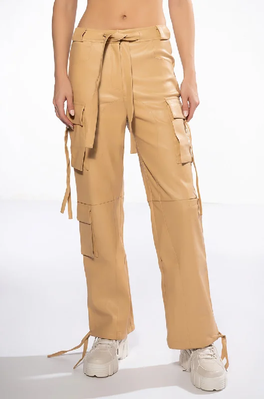 Everyday Women’s Fashion Trends JAZZ FAUX LEATHER JOGGER