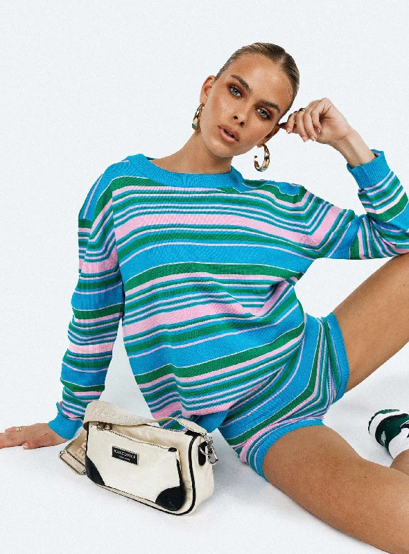 End Of Season Sale Tallow Knit Stripe Sweater Multi