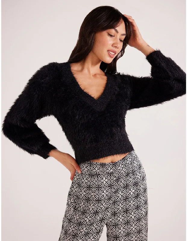 Best Sellers MInkPink Maisie Fluffy Knit Sweater