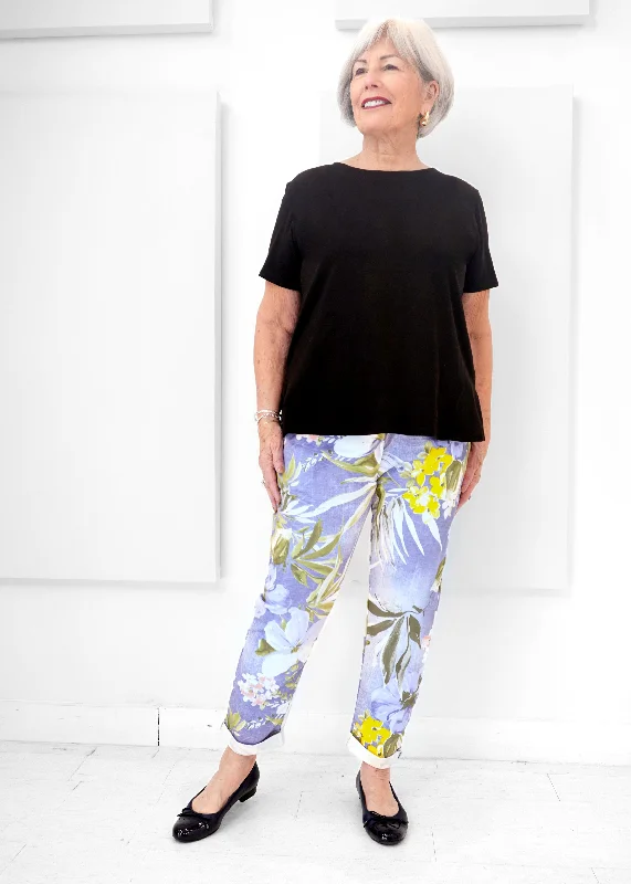 Stylish Savings Catherine Lillywhite's - Floral Cuffed Joggers - PLUS